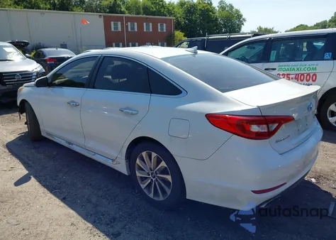 2016 Hyundai Sonata Sport from USA, damaged, VIN 5NPE34AF3GH393691